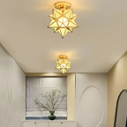 Modern Star-Shaped LED Ceiling Light – 1 Light