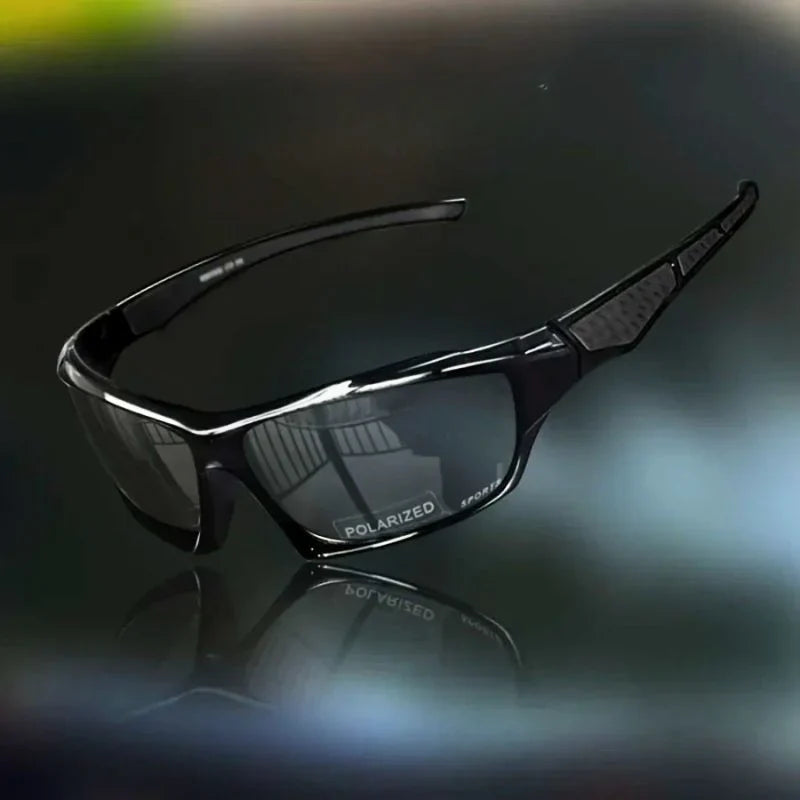 Polarized Sport Sunglasses – Wraparound Mirrored Lens UV400