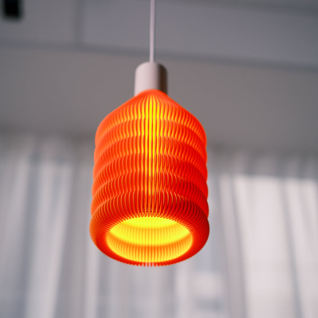 Otto Pendant Lamp Mandarin Orange Hanging Ceiling Light Modern Decor Glenbrookhome