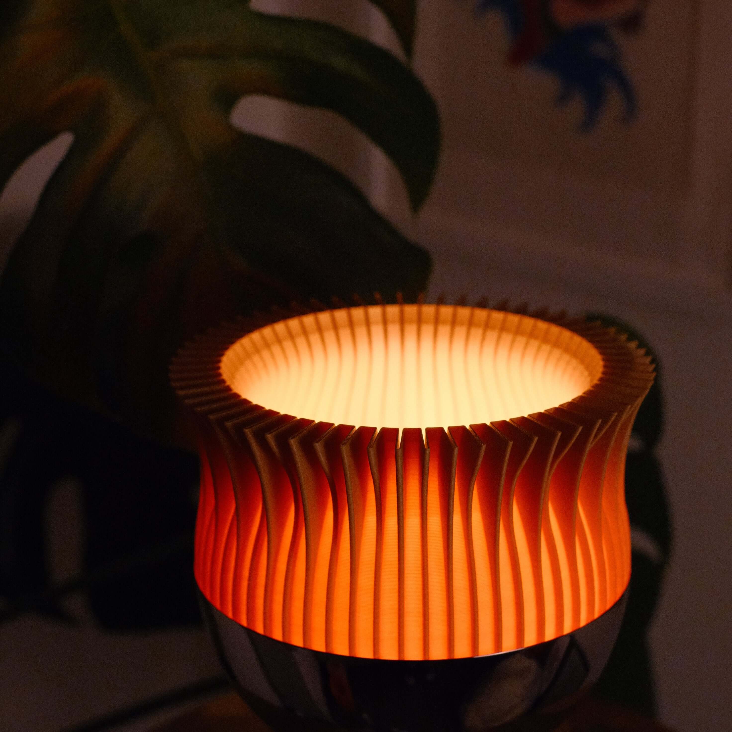 Flora Ceramic Table Lamp Latte Minimalist Aesthetic Home Decor
