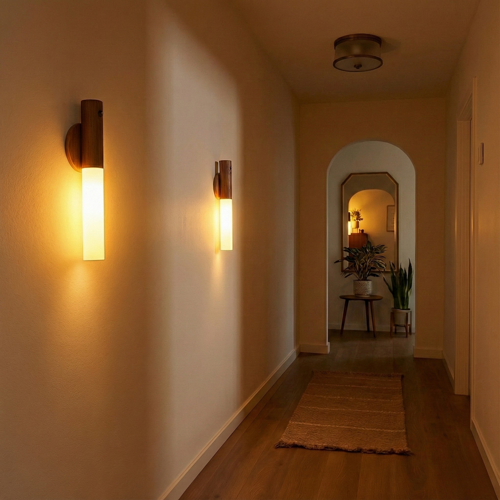 Rechargeable Wall Sconce – Battery Operated Wireless LED Wall Light