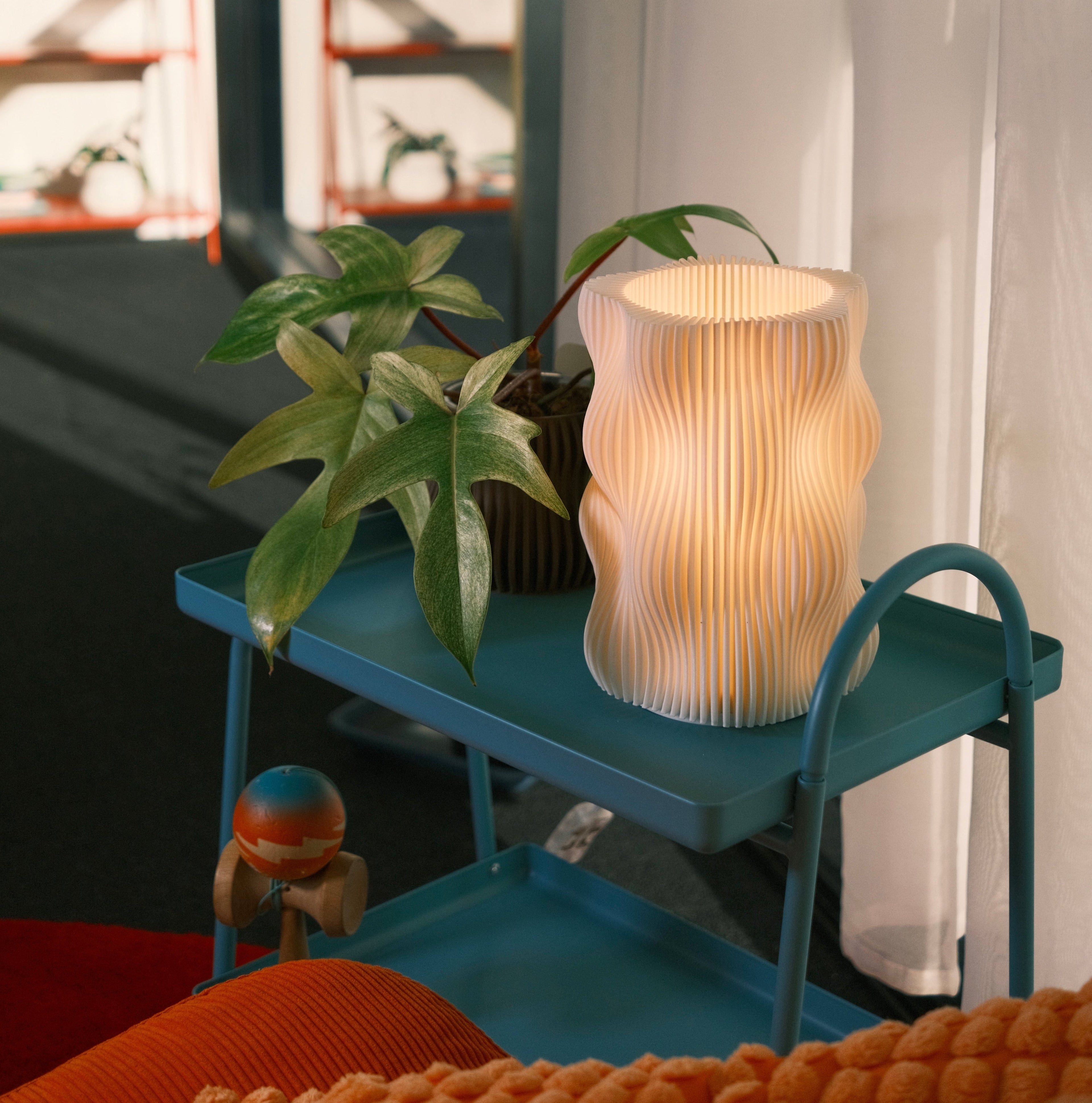 Bubble Table Lamp Natural LED Mushroom Bedside Decor Light Glenbrookhome