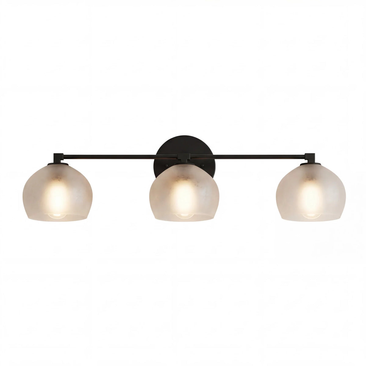 Adrian Modern Minimalist Metal Glass Globe Wall Light