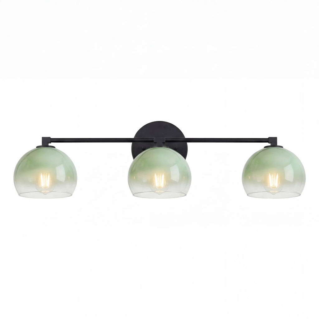 Adrian Modern Minimalist Metal Glass Globe Wall Light