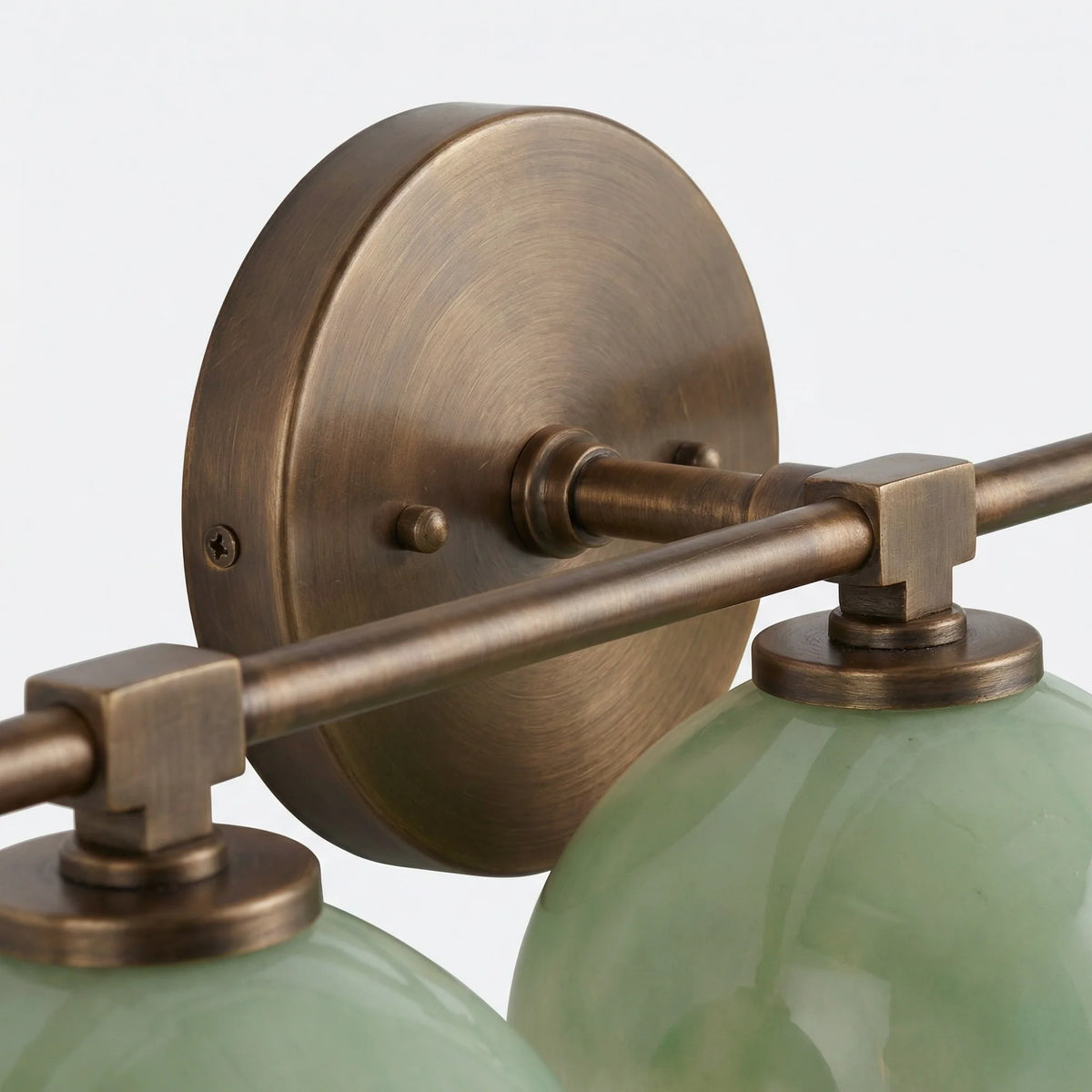 Adrian Modern Minimalist Metal Glass Globe Wall Light