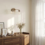 Adrian Modern Minimalist Metal Glass Globe Wall Light