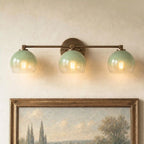 Adrian Modern Minimalist Metal Glass Globe Wall Light
