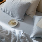 Airy Flange Duvet Cover Soft Cotton Bedroom Bedding Decor