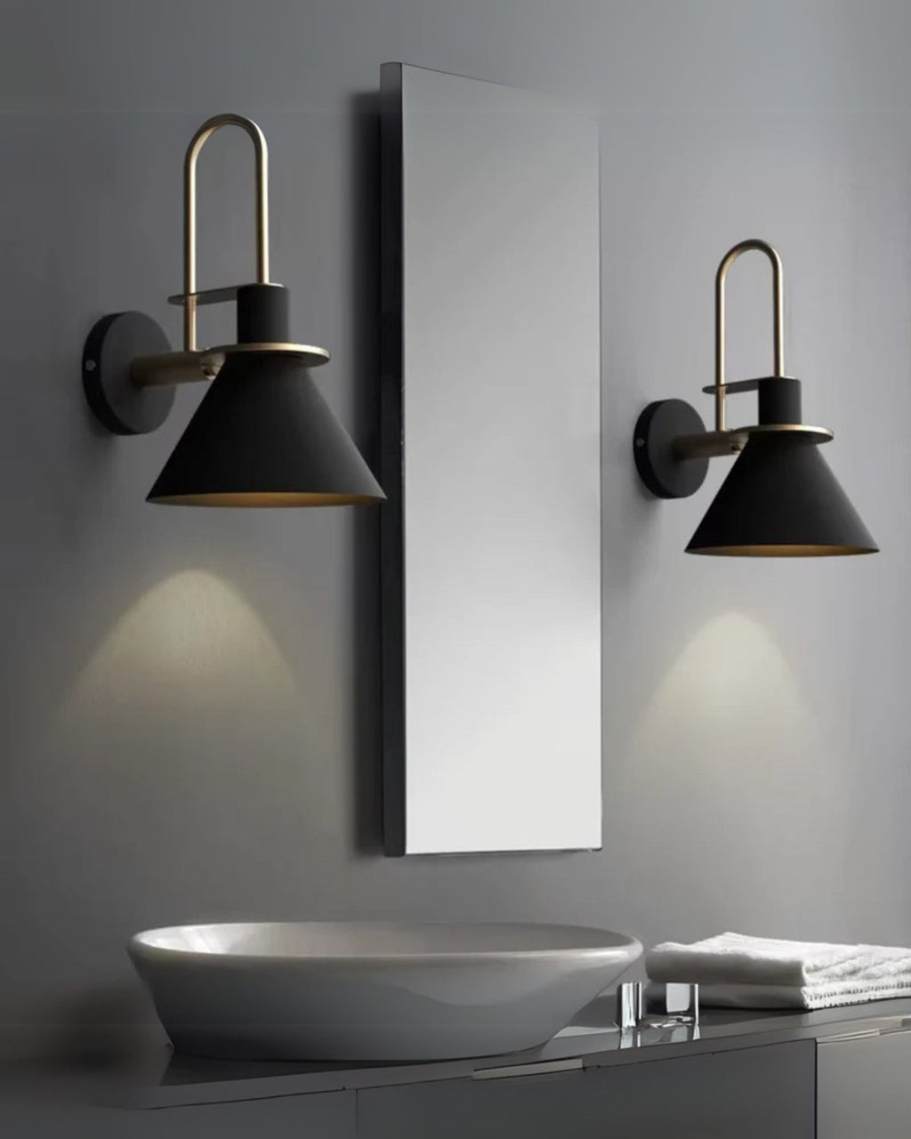Modern Cone Wall Sconce 1-Light
