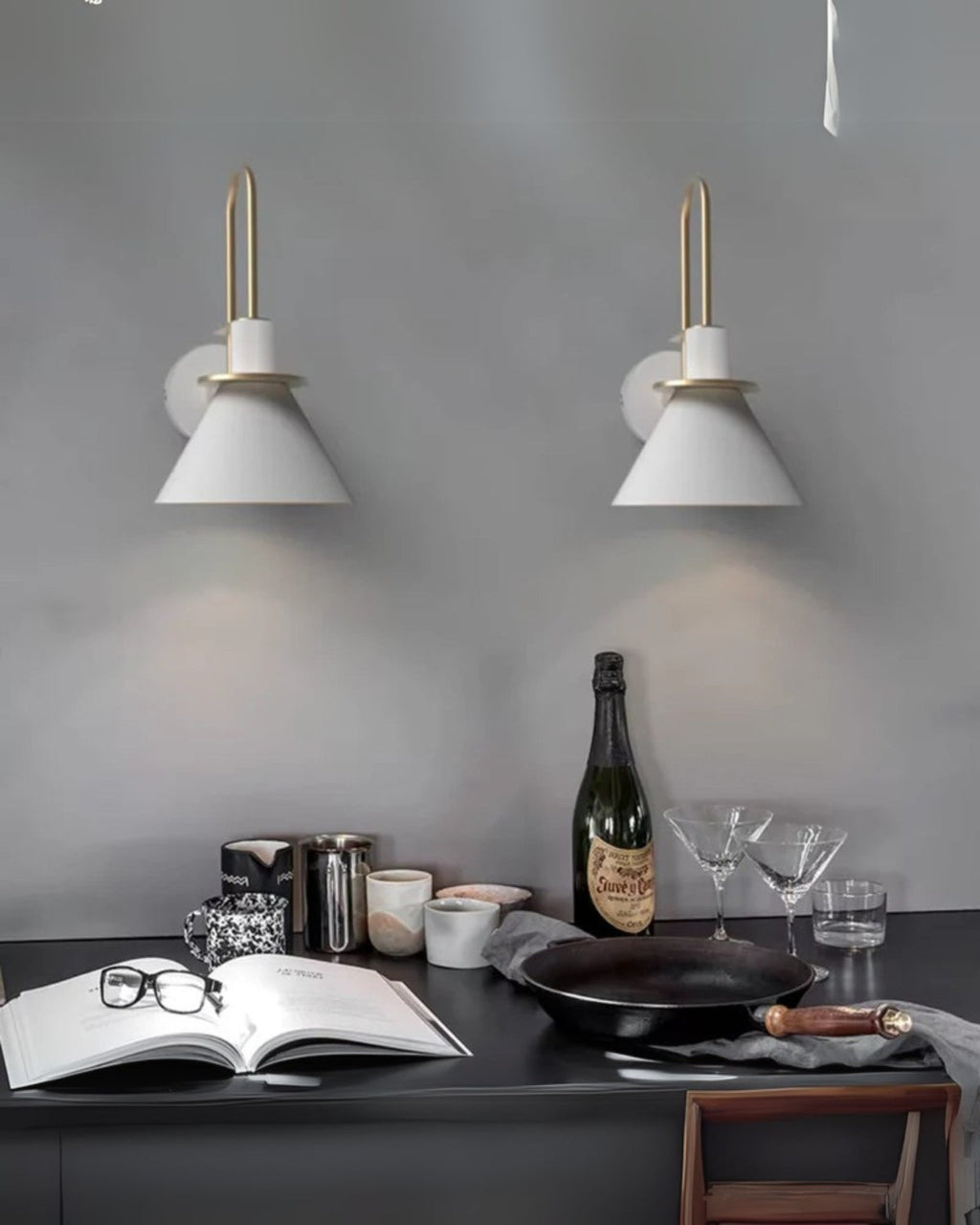 Modern Cone Wall Sconce 1-Light