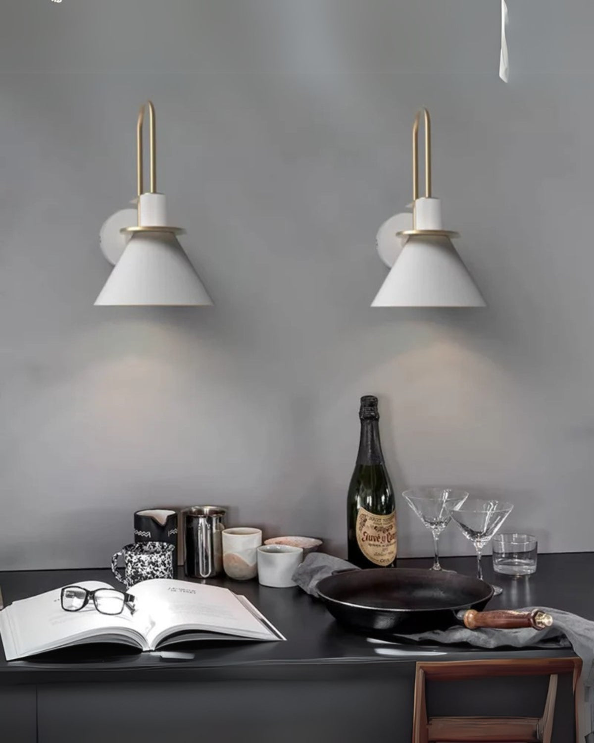 Modern Cone Wall Sconce 1-Light