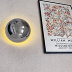 Bauhaus Glass Globe LED Wall Light 1-Light
