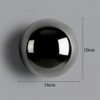 Bauhaus Glass Globe LED Wall Light 1-Light