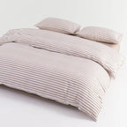 Bengal Stripe Duvet Cover Classic Cotton Bedding Bedroom