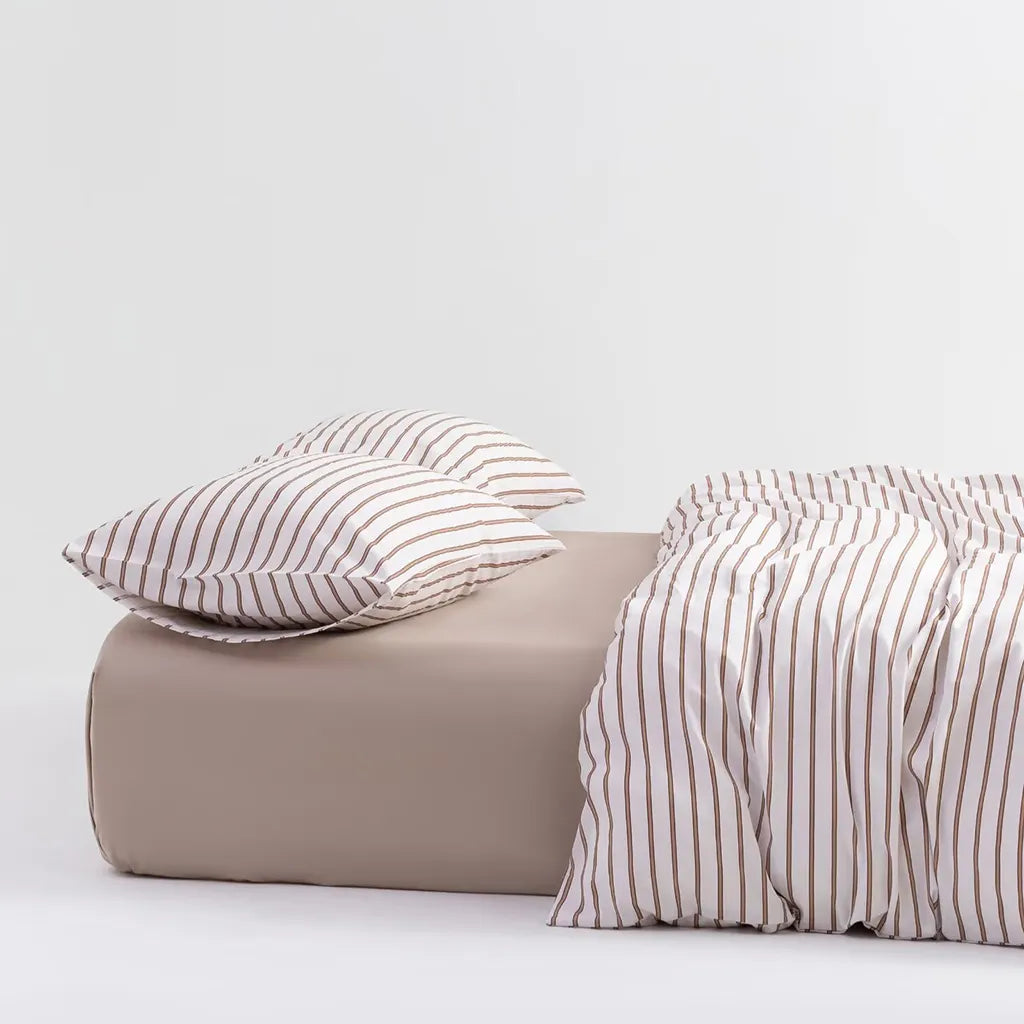 Bengal Stripe Duvet Cover Classic Cotton Bedding Bedroom