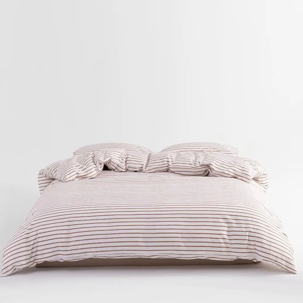 Bengal Stripe Duvet Cover Classic Cotton Bedding Bedroom
