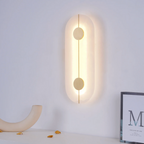 Modern Nordic Marble Round Wall Sconce LED 1-Light