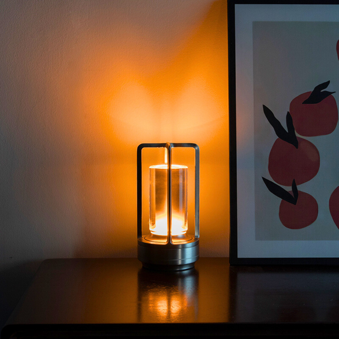 Cordless Table Lamp Rechargeable – Portable LED Lantern for Bedroom & Living Room