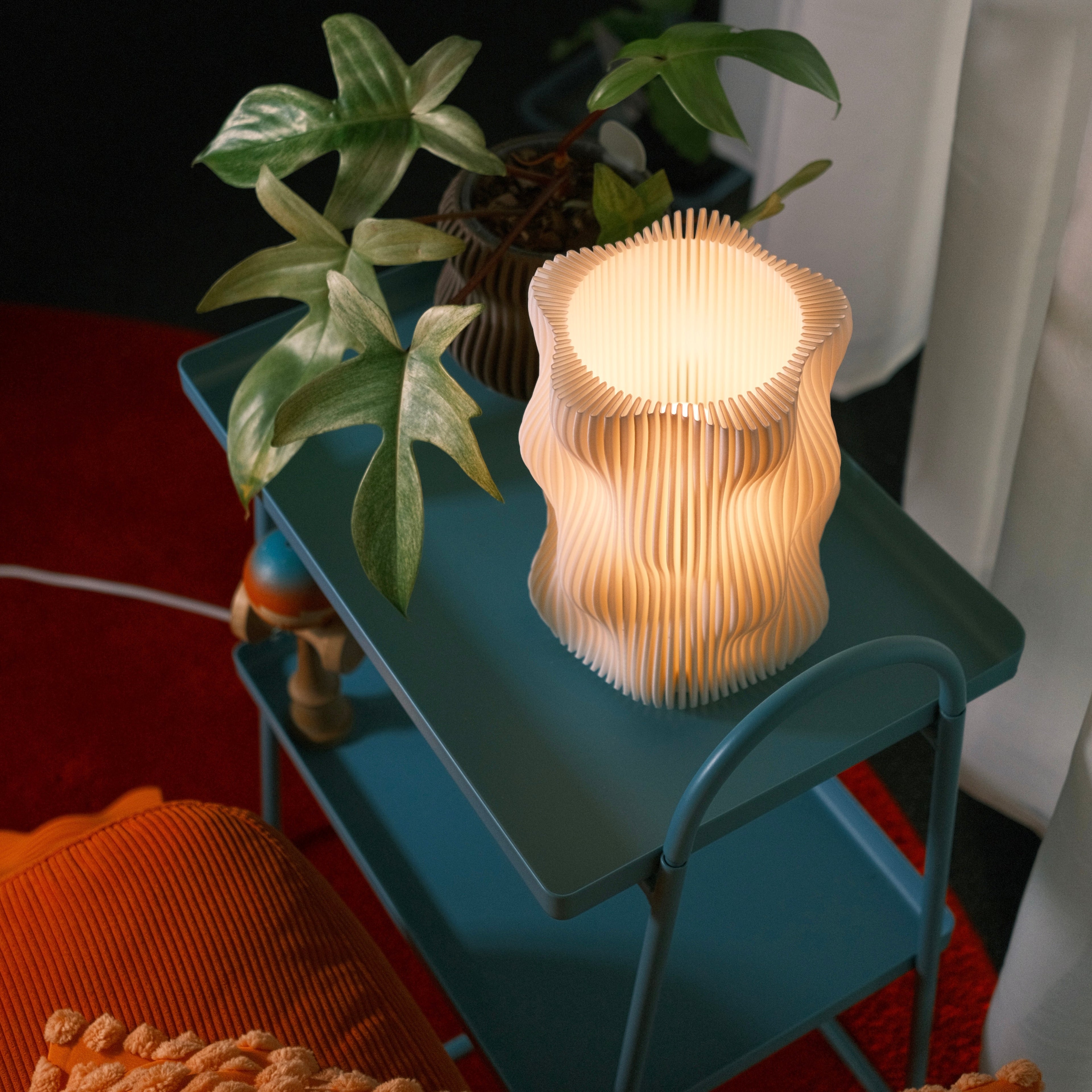 Bubble Table Lamp Natural LED Mushroom Bedside Decor Light Glenbrookhome