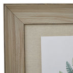 Wooden Framed Wall Art Print Green Ferns Botanical Decor