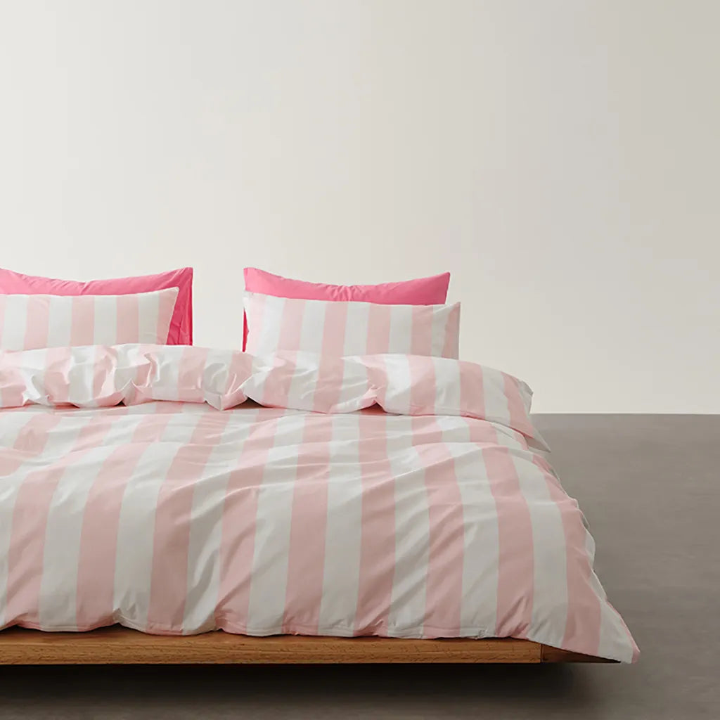 Cabana Stripe Duvet Cover Coastal Cotton Bedding Bedroom