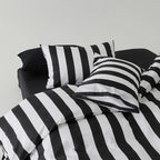Cabana Stripe Duvet Cover Coastal Cotton Bedding Bedroom