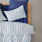 Cabana Stripe Duvet Cover Coastal Cotton Bedding Bedroom