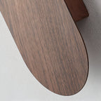 Nordic Wood Globe Wall Sconce LED 1-Light