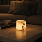 Marble Touch Night Light USB Rechargeable Dimmable LED Bedside Lamp