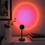 Sunset Projector Rainbow Lamp LED Room Atmosphere Night Light
