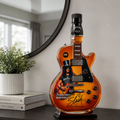 Guitar Decorative Bottle Vintage Sunburst Figurine Home Bar Decor Unique Gift Idea