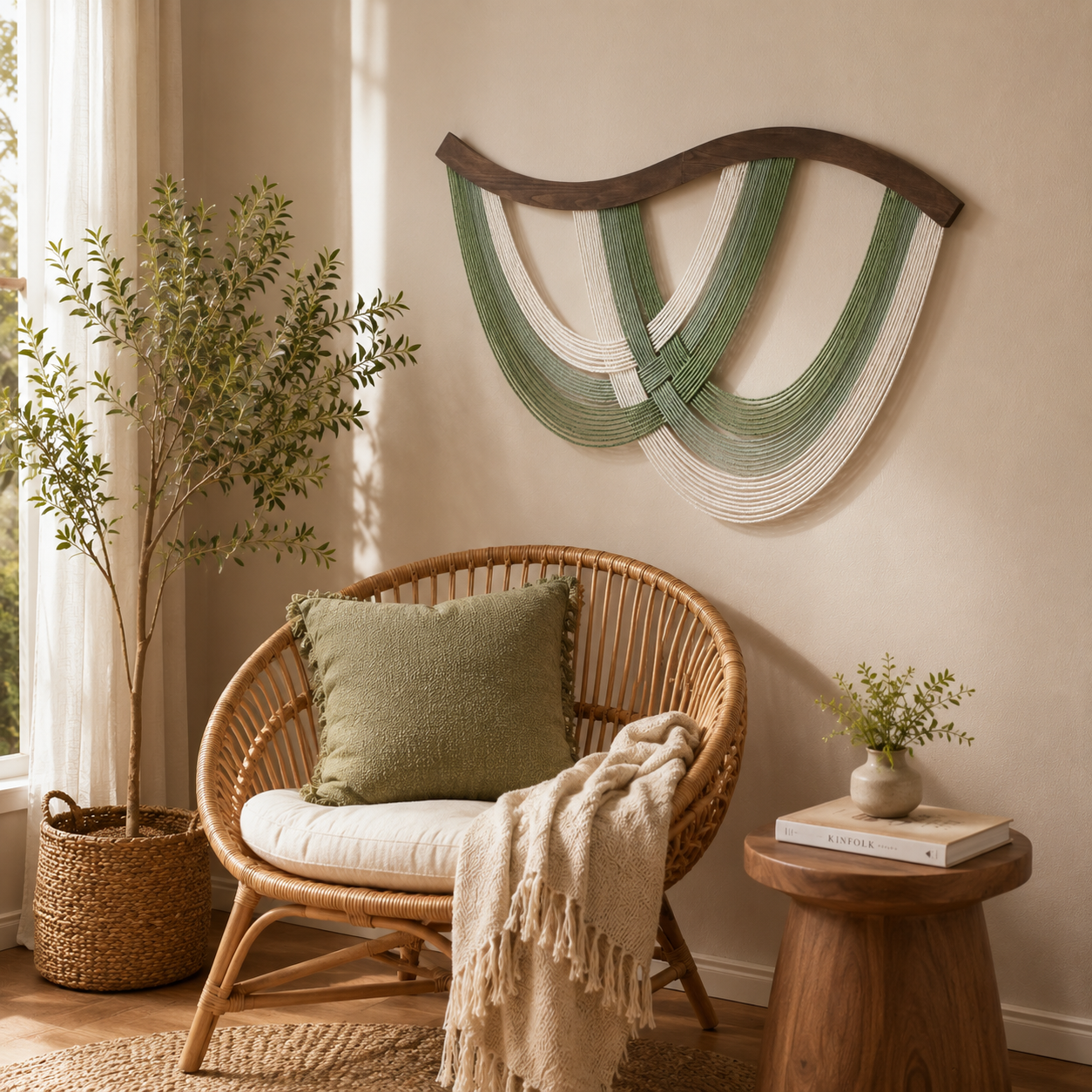 Boho Wall Hanging Macrame Woven Tapestry Bohemian Home Decor Living Room Bedroom