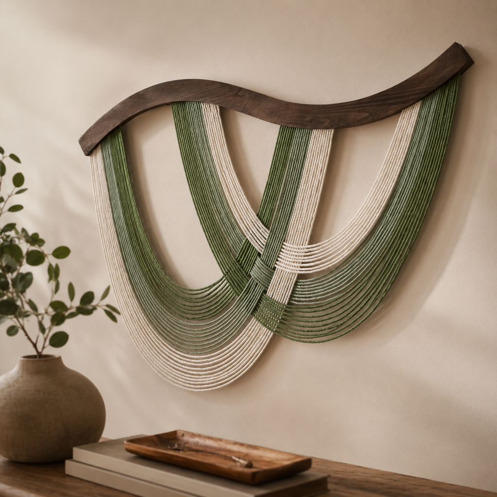 Boho Wall Hanging Macrame Woven Tapestry Bohemian Home Decor Living Room Bedroom