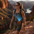 TurboBelt Waist Clip Fan Rechargeable Wearable Portable