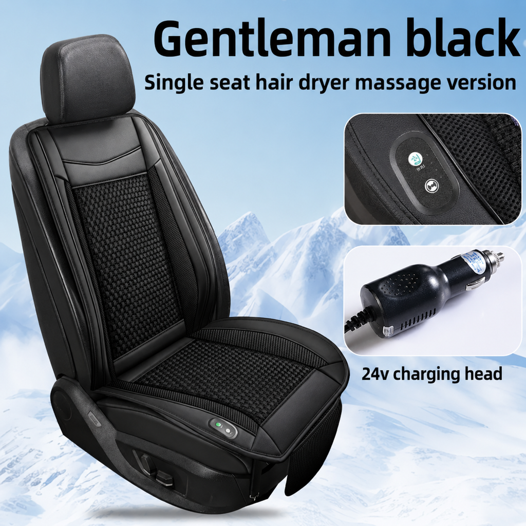 DriveCool Car Seat Cooling Cushion Ventilated Fan Pad