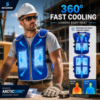 ArcticCore Ice Pack Cooling Vest Adjustable Outdoor