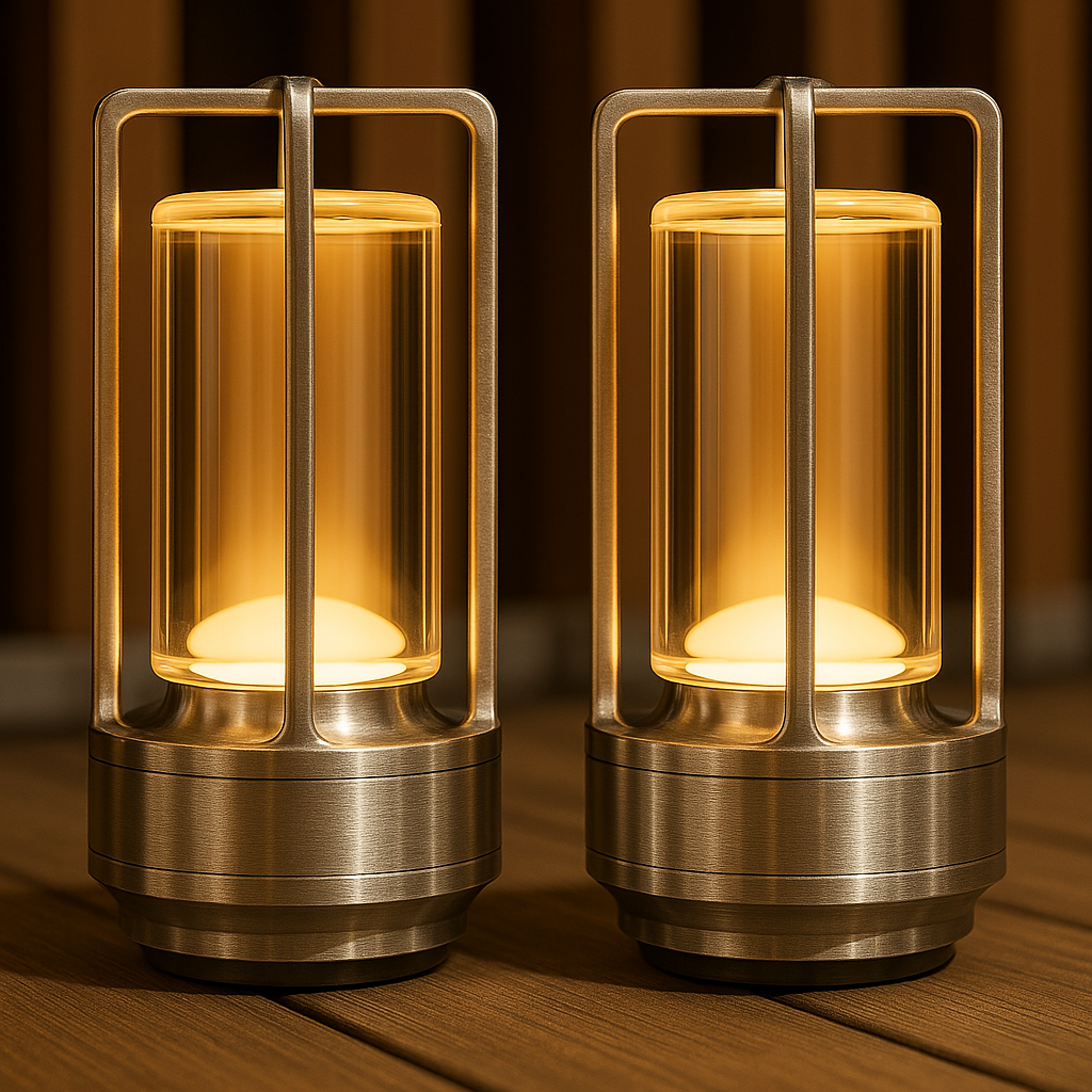 Cordless Table Lamp Rechargeable – Portable LED Lantern for Bedroom & Living Room