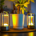 Cordless Table Lamp Rechargeable – Portable LED Lantern for Bedroom & Living Room