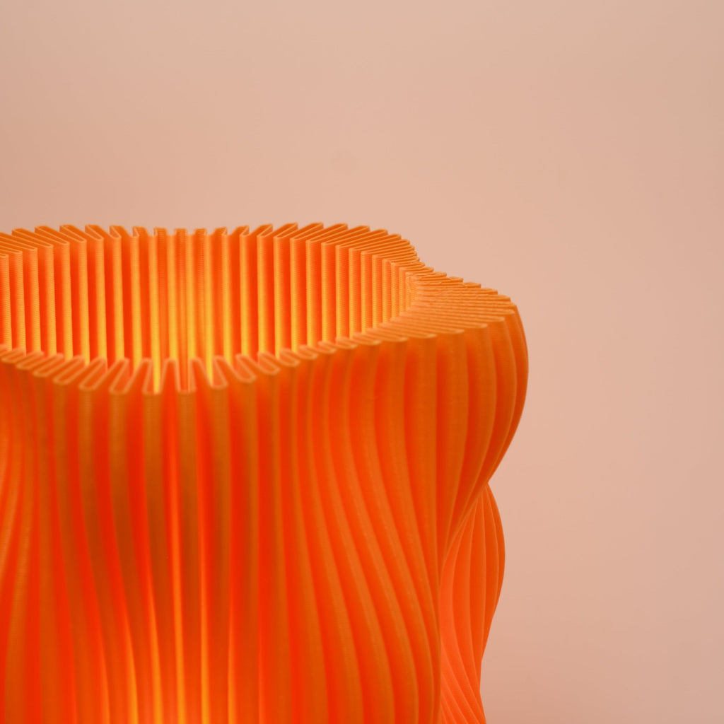 Bubble Table Lamp Mandarin Orange LED Bedside Decor Light Glenbrookhome