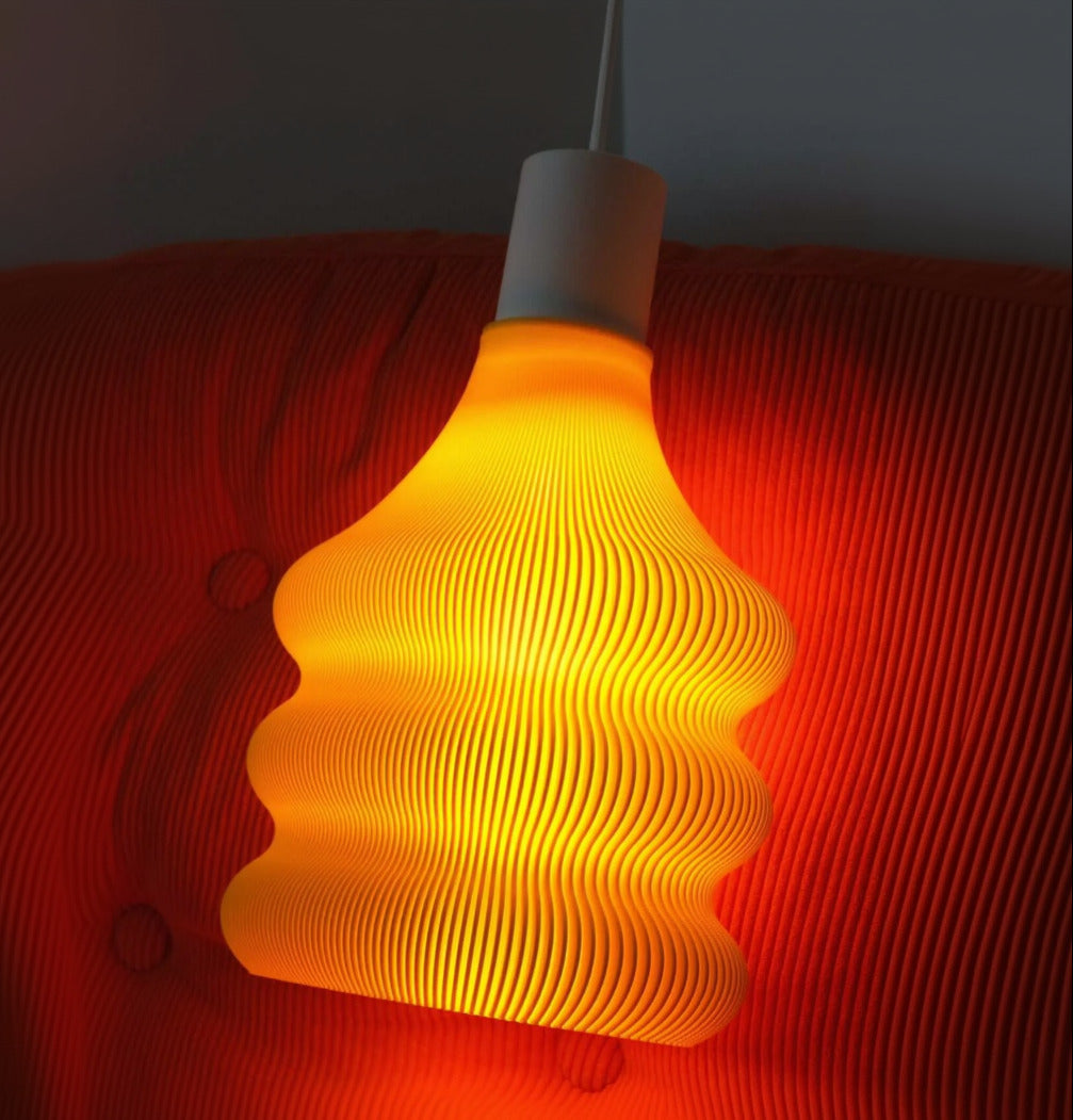 Cosmo Pendant Lamp Lemon Yellow Hanging Ceiling Light Modern Home Decor