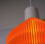 Otto Pendant Lamp Mandarin Orange Hanging Ceiling Light Modern Decor Glenbrookhome
