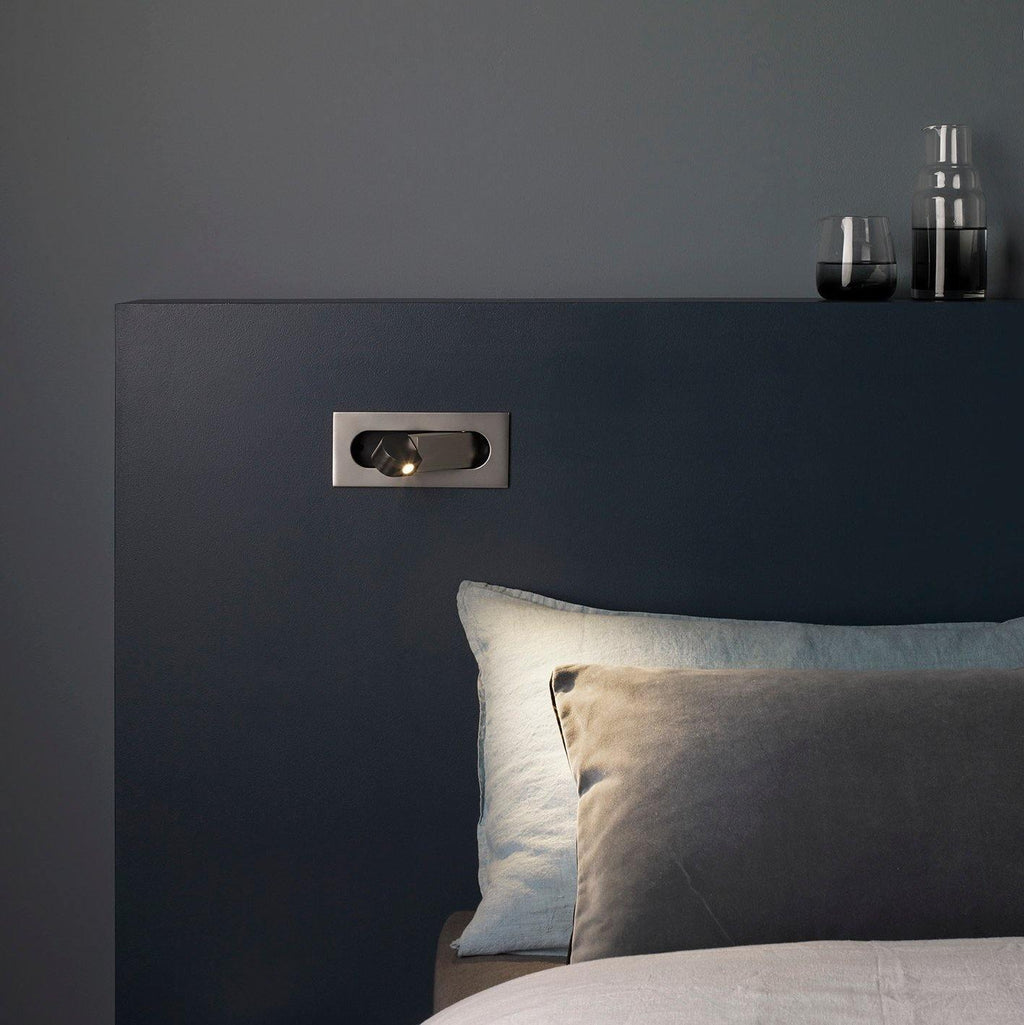 Modern Recessed Rectangular Adjustable LED Wall Sconce 1-Light