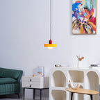 Modern Disc Orb LED Pendant Lamp – Minimalist Globe Hanging Light 1-Light