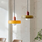 Modern Disc Orb LED Pendant Lamp – Minimalist Globe Hanging Light 1-Light