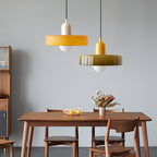 Modern Disc Orb LED Pendant Lamp – Minimalist Globe Hanging Light 1-Light