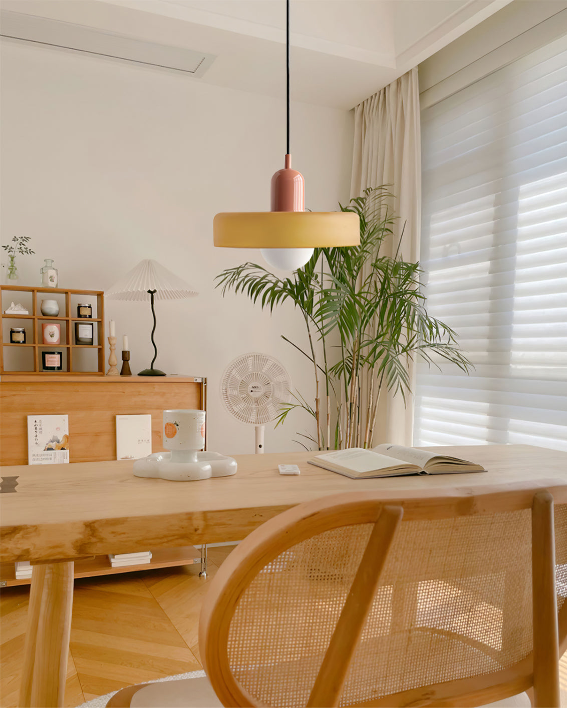 Modern Disc Orb LED Pendant Lamp – Minimalist Globe Hanging Light 1-Light