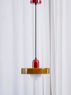 Modern Disc Orb LED Pendant Lamp – Minimalist Globe Hanging Light 1-Light