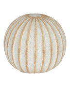 Globe Striped Decorative Ball Home Decor Accent