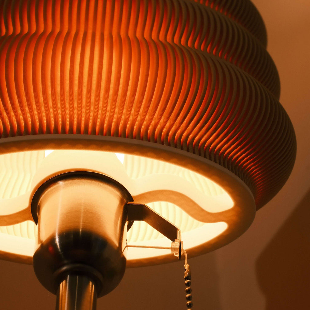 Big Brown Lamp Large Ceramic Table Lamp Earthy Neutral Bedside Light Glenbrookhome