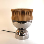 Flora Ceramic Table Lamp Latte Minimalist Aesthetic Home Decor
